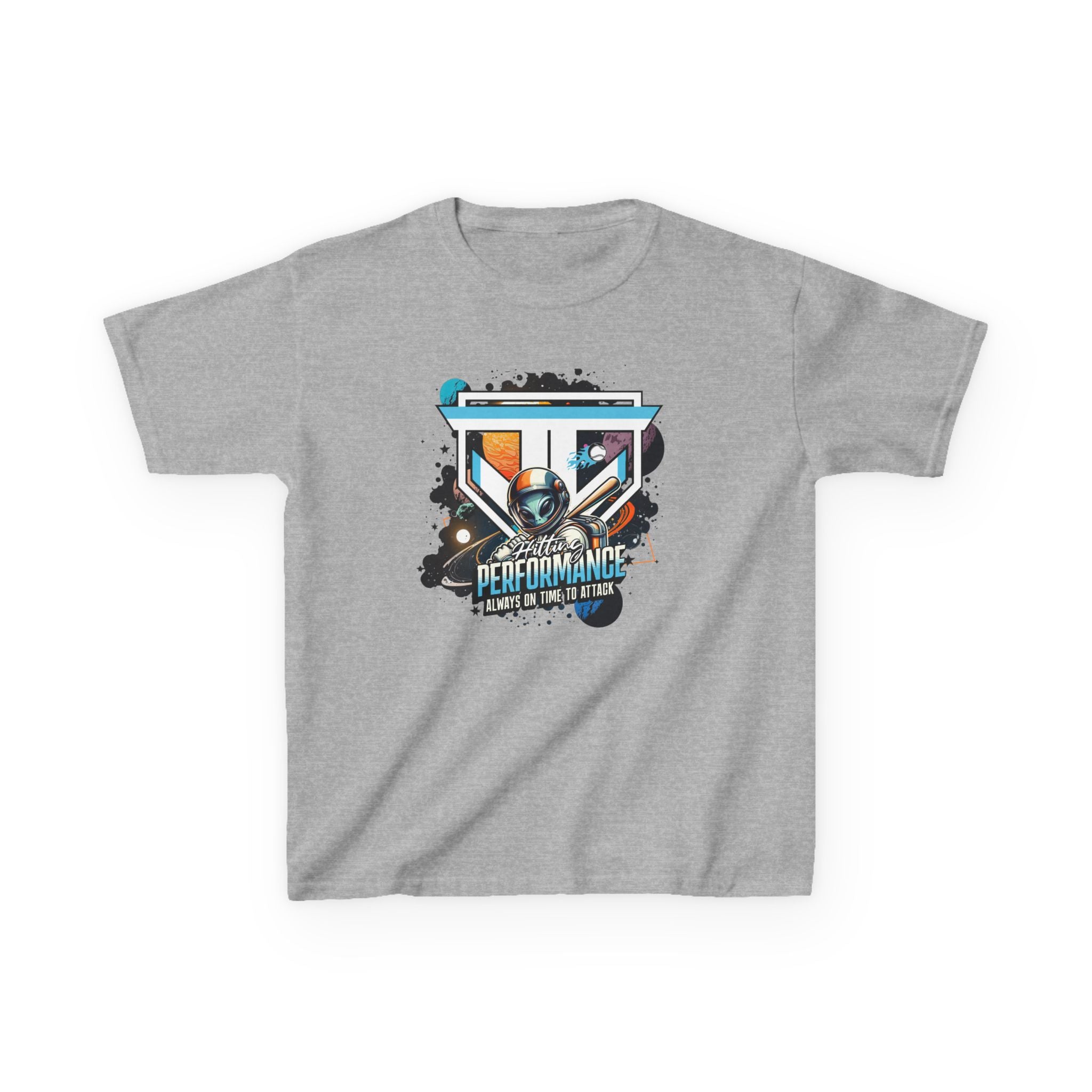 Kids Performance Camper Van T-Shirt — Retro Adventure Graphic Tee
