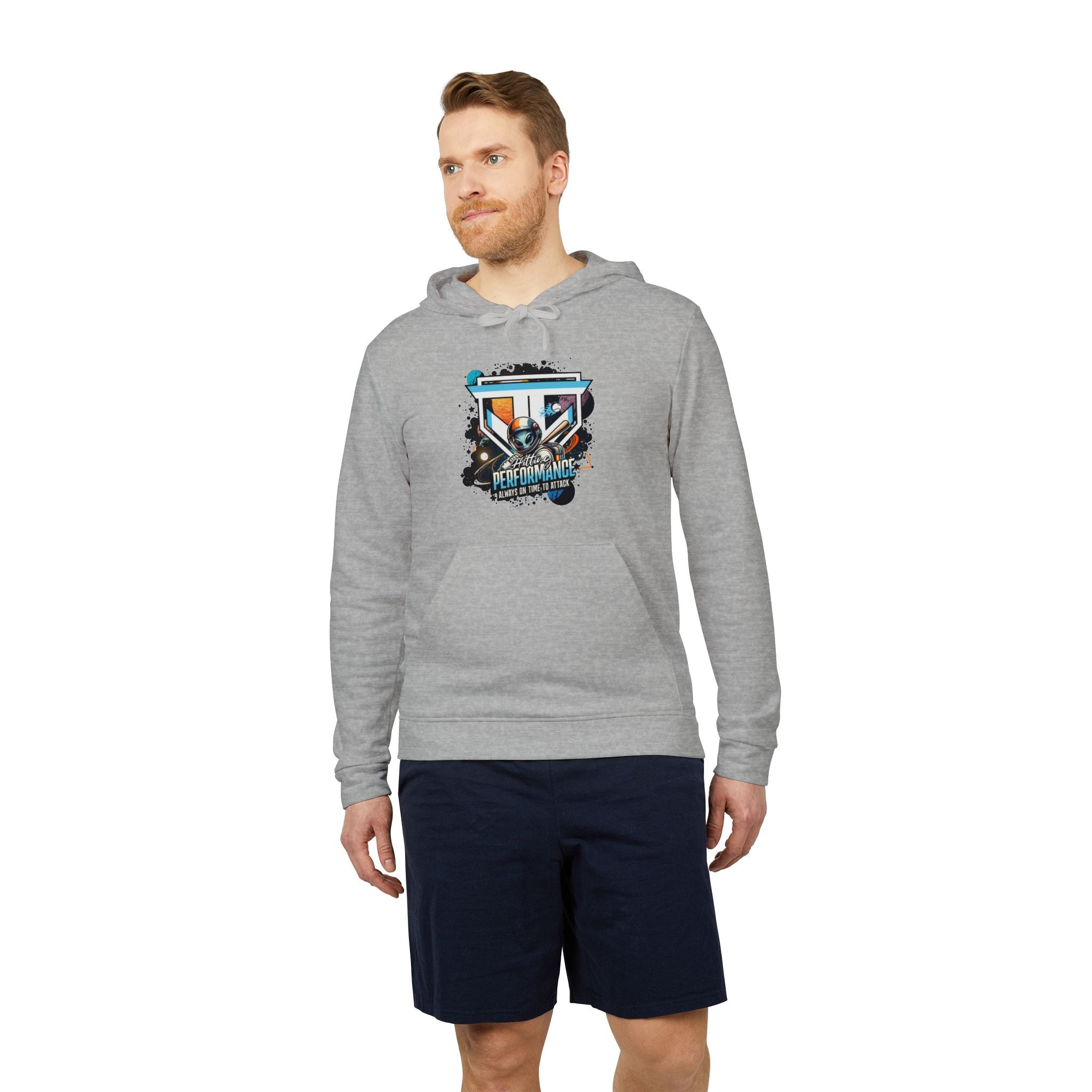 Astronaut Alien Hitter - Adidas Performance Hoodie