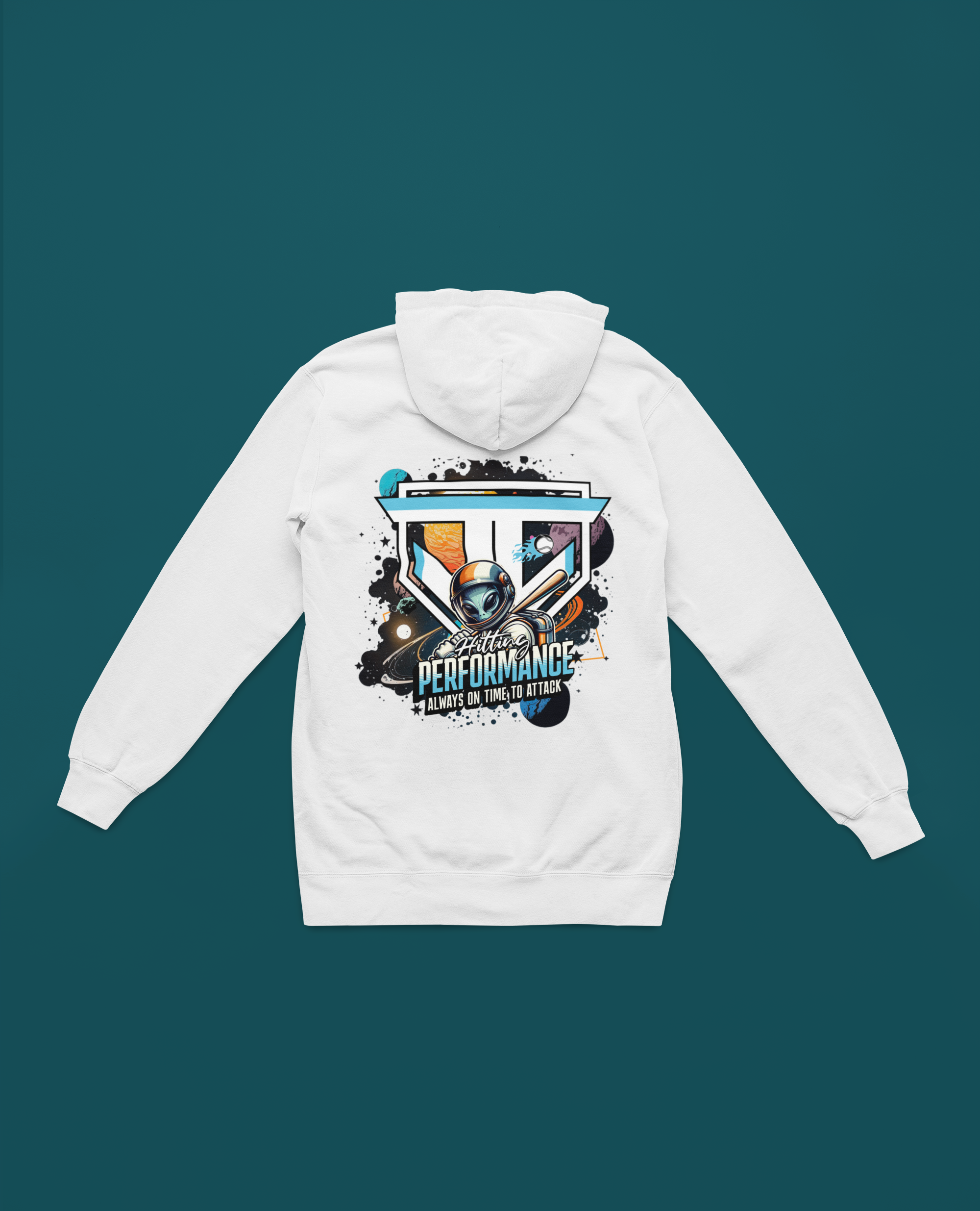 Astronaut Alien Hitter Hoodie