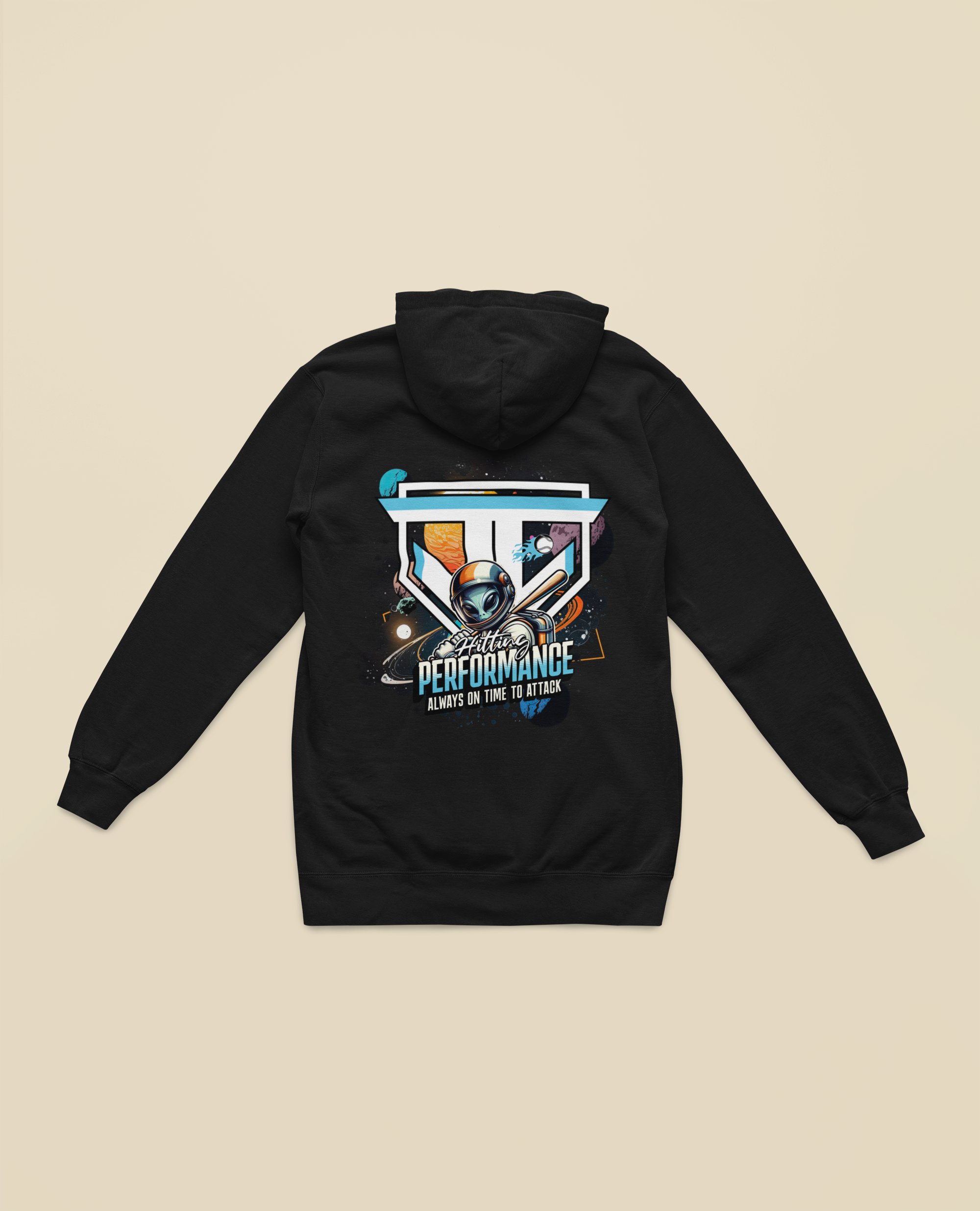 Astronaut Alien Hitter Hoodie