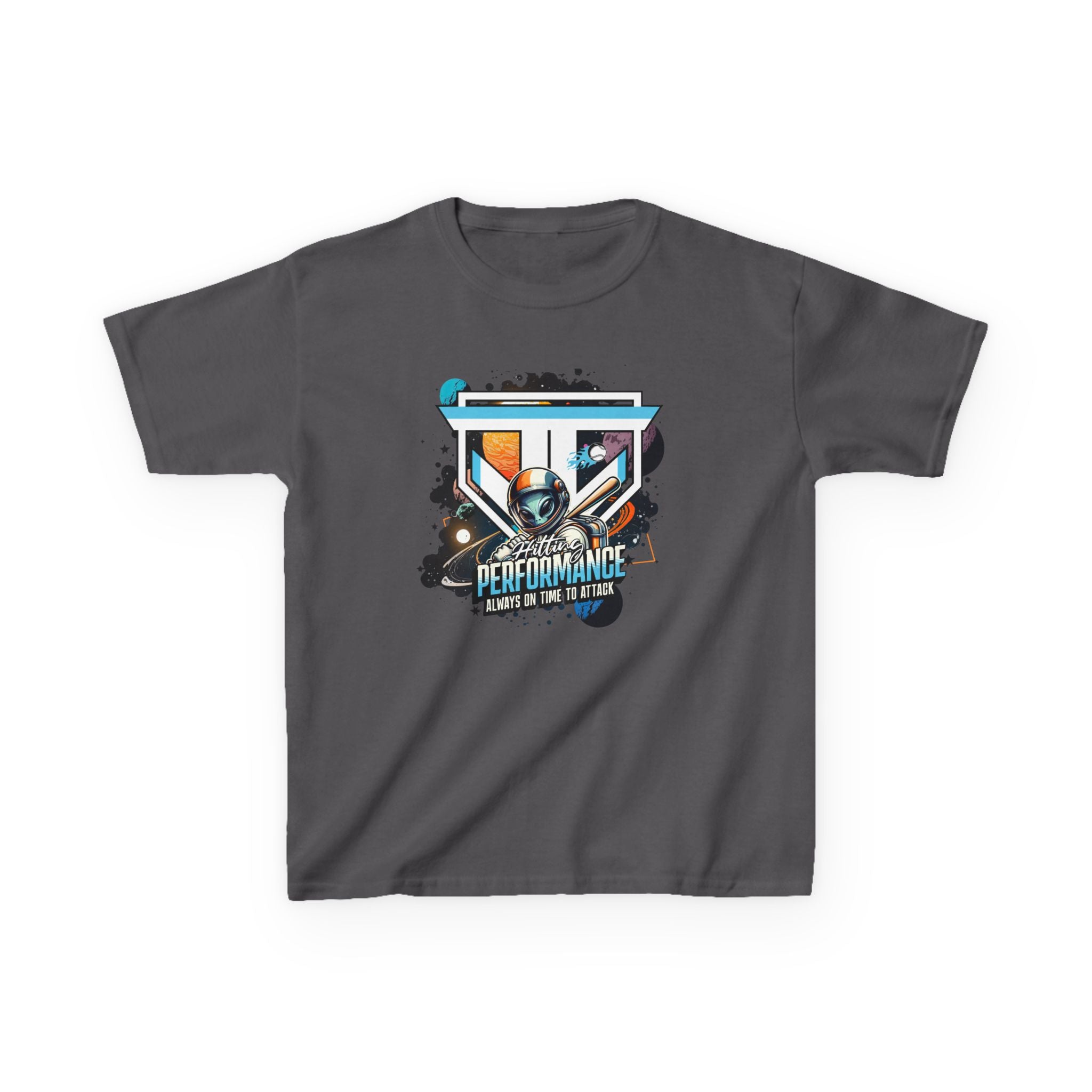 Kids Performance Camper Van T-Shirt — Retro Adventure Graphic Tee