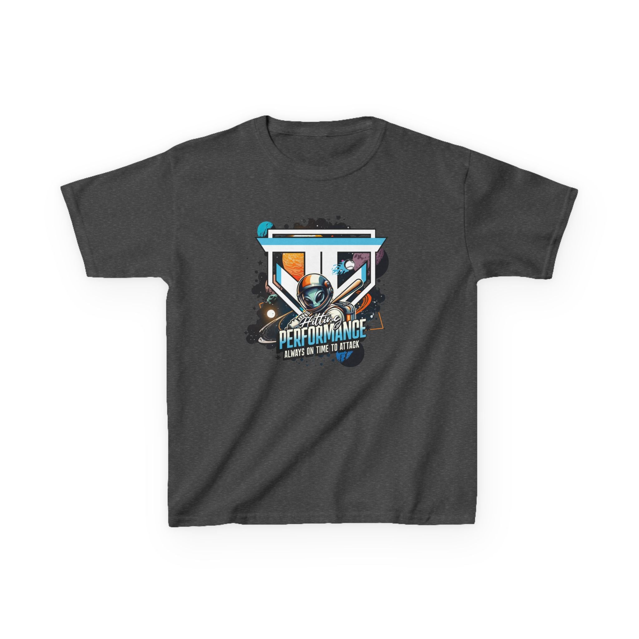 Kids Performance Camper Van T-Shirt — Retro Adventure Graphic Tee